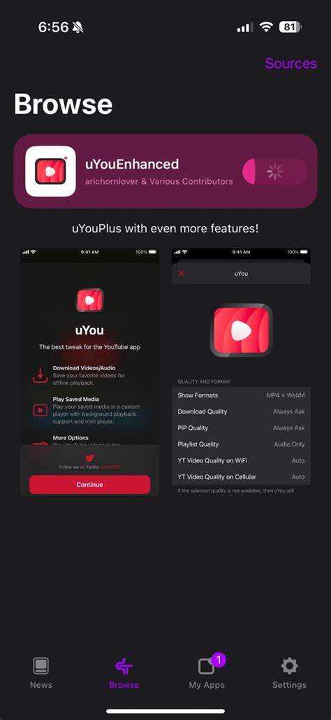 arichornlover/uYouEnhanced v19.10.5.